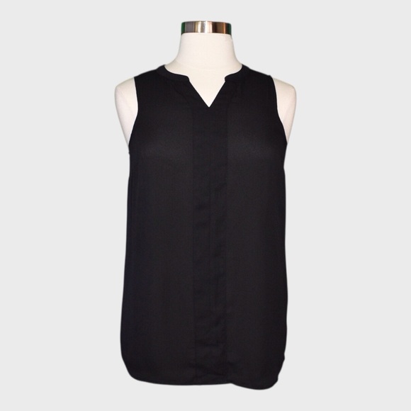 Apt. 9 Tops - Apt 9 Sleeveless Split Neck Tunic Blouse